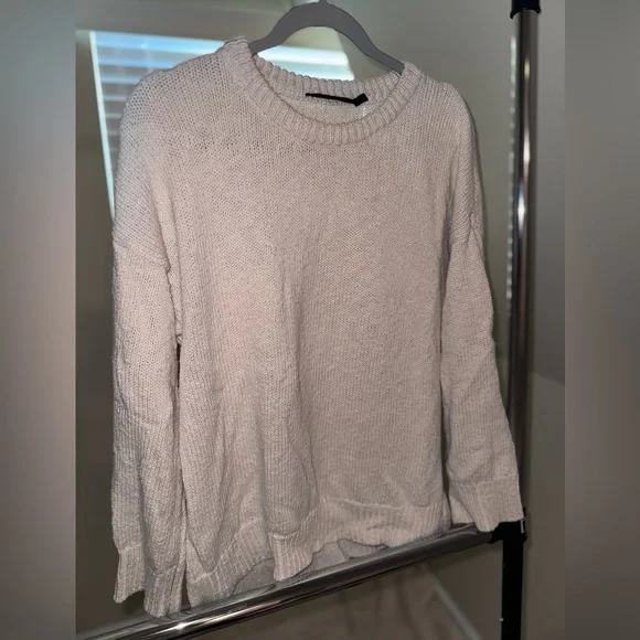 Jenni Kayne Cruise Boyfriend Sweater in Ivory